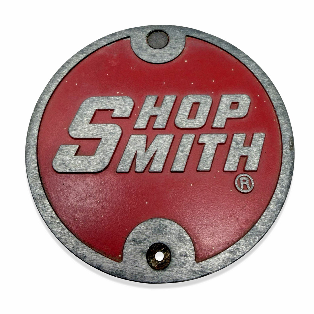 Vintage Shop Smith Metal Emblem Badge Sign Plate Logo Plaque 4.25”